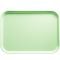 Cambro 1520429 Key Lime 15 Inch x 20 1/4 Inch Rectangular Fiberglass Camtray Cafeteria Serving Tray