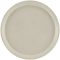 Cambro 1000538 Cottage White 10 Inch Round Fiberglass Camtray Serving Tray