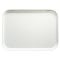 Cambro 1014148 White 10 5/8 Inch x 13 3/4 Inch Rectangular Fiberglass Camtray Cafeteria Serving Tray