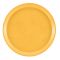 Cambro 1200171 Tuscan Gold 12 Inch Round Fiberglass Camtray Serving Tray