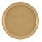 Cambro 1200514 Earthen Gold 12 Inch Round Fiberglass Camtray Serving Tray
