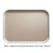 Cambro 1216D199 Taupe 12 Inch x 16 Inch Rectangular Fiberglass Healthcare Dietary Tray