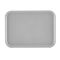 Cambro 1216FF107 Pearl Gray 11 7/8 Inch x 16 1/8 Inch Rectangular Textured Polypropylene Fast Food Tray