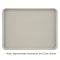 Cambro 1219D538 Cottage White 12 Inch x 19 Inch Rectangular Fiberglass Healthcare Dietary Tray