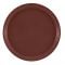 Cambro 1300501 Real Rust 13 Inch Round Fiberglass Camtray Serving Tray