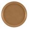 Cambro 1300508 Suede Brown 13 Inch Round Fiberglass Camtray Serving Tray