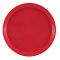 Cambro 1300510 Signal Red 13 Inch Round Fiberglass Camtray Serving Tray