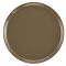 Cambro 1300513 Bayleaf Brown 13 Inch Round Fiberglass Camtray Serving Tray