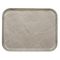 Cambro 1318215 Abstract Gray 12 5/8 Inch x 17 3/4 Inch Rectangular Fiberglass Camtray Cafeteria Serving Tray