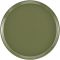 Cambro 1400428 Olive Green 14 Inch Round Fiberglass Camtray Serving Tray