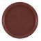 Cambro 1400501 Real Rust 14 Inch Round Fiberglass Camtray Serving Tray