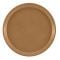 Cambro 1400508 Suede Brown 14 Inch Round Fiberglass Camtray Serving Tray