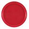 Cambro 1400510 Signal Red 14 Inch Round Fiberglass Camtray Serving Tray