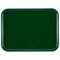 Cambro 1418119 Sherwood Green 14 Inch x 18 Inch Rectangular Fiberglass Camtray Cafeteria Serving Tray