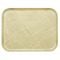 Cambro 1418214 Abstract Tan 14 Inch x 18 Inch Rectangular Fiberglass Camtray Cafeteria Serving Tray