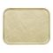 Cambro 1418214 Abstract Tan 14 Inch x 18 Inch Rectangular Fiberglass Camtray Cafeteria Serving Tray
