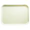Cambro 1418D538 Cottage White 14 Inch x 18 Inch Rectangular Fiberglass Healthcare Dietary Tray
