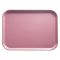 Cambro 1520409 Blush 15 Inch x 20 1/4 Inch Rectangular Fiberglass Camtray Cafeteria Serving Tray
