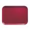 Cambro 1520505 Cherry Red 15 Inch x 20 1/4 Inch Rectangular Fiberglass Camtray Cafeteria Serving Tray