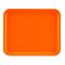 Cambro 2632220 Citrus Orange 10 7/16 Inch x 12 3/4 Inch (26.5 cm x 32.5 cm) Rectangular Fiberglass Metric Camtray