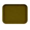Cambro 2632428 Olive Green 10 7/16 Inch x 12 3/4 Inch (26.5 cm x 32.5 cm) Rectangular Fiberglass Metric Camtray