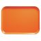 Cambro 3046222 Orange Pizzazz 11-13/16 Inch x 18-1/8 Inch (30 cm x 46 cm) Rectangular Fiberglass Metric Camtray