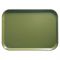 Cambro 3242428 Olive Green 12-1/2 Inch x 16-1/2 Inch (31.9 cm x 41.9 cm) Rectangular Fiberglass Metric Camtray