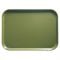 Cambro 3753428 Olive Green 14-9/16 Inch x 20-7/8 Inch (37 cm x 53 cm) Rectangular Fiberglass Metric Camtray