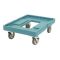 Cambro CD400401 Slate Blue Plastic Camdolly for Camcarriers