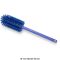 Carlisle 40000EC14 Blue 12 Inch Sparta Bottle Brush With 2 3/4 Inch Diameter Polyester Bristles