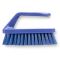 Carlisle 40024EC14 Blue 6 Inch Sparta Plastic Iron-Shape Handle Bake Pan Lip Brush With 1 1/4 Inch Polyester Bristles