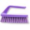Carlisle 40024EC68 Purple 6 Inch Sparta Plastic Iron-Shape Handle Bake Pan Lip Brush With 1 1/4 Inch Polyester Bristles