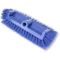 Carlisle 40422EC14 Blue 10 Inch Sparta Dual Surface Floor Scrub Brush Head With Side Bristles And 3/4-5 ACME Thread