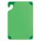 San Jamar CBG6938GN 6" x 9" x 3/8" Green Saf-T-Grip Bar Cutting Board