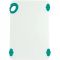 Winco CBN-1218GR 12" x 18" x 1/2" Green StatikBoard Co-Polymer Plastic Cutting Board with Hook