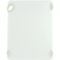 Winco CBN-1520WT 15” x 20” x 1/2" White StatikBoard Co-Polymer Plastic Cutting Board with Hook