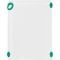 Winco CBN-1824GR 18” x 24” x 1/2" Green StatikBoard Co-Polymer Plastic Cutting Board with Hook