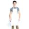 Chef Approved 167BAADJWH White 32" x 30" Full Length Bib Apron With Adjustable Neck And Pockets