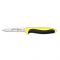 Dexter 360™ S360-3-1/2Y-PCP 36000Y 3-1/2" DEXSTEEL™ High Carbon Steel Paring Knife with Yellow Polypropylene / Santoprene Handle
