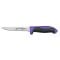 Dexter 360™ S360-5SCP-PCP 36003P 5" DEXSTEEL™ High Carbon Steel Scalloped Utility Knife with Purple Polypropylene / Santoprene Handle