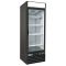 Empura E-EGM-23FB 26.8" Wide One-Section Black Swinging Glass Door Merchandiser Freezer With 1 Door, 19.2 Cubic Ft, 115 Volts