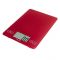 Escali SCDG15RDR Arti Red Digital Scale w/ Glass Measurement Surface - 15lb / 7kg Capacity