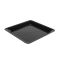 Fineline Platter Pleasers SQ4616-BK 16" x 16" Plastic Black Square Tray