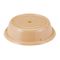 Cambro 900CW133 Beige 9-1/8 Inch Polycarbonate Round Camwear Camcover Plate Cover