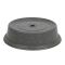 Cambro 105VS191 Granite Gray 10-5/16" Round Versa Camcover Plate Cover