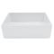 Tablecraft M4004WH White 10" x 10" x 3" Square Straight Sided Melamine Bowl
