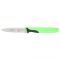 Mercer Culinary M23930GR Millennia 3" High Carbon Stainless Steel Paring Knife With Santoprene And Poly Green Handle