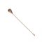 Mercer Culinary M37012ACP Barfly 11-13/16” Antique Copper-Plated Classic Bar Spoon With Weighted End