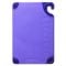 San Jamar CBG6938PR 6" x 9" x 3/8" Purple Allergen Saf-T-Grip Bar Cutting Board