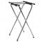 Tablecraft 24 31" Double Bar Chrome Plated Tray Stand